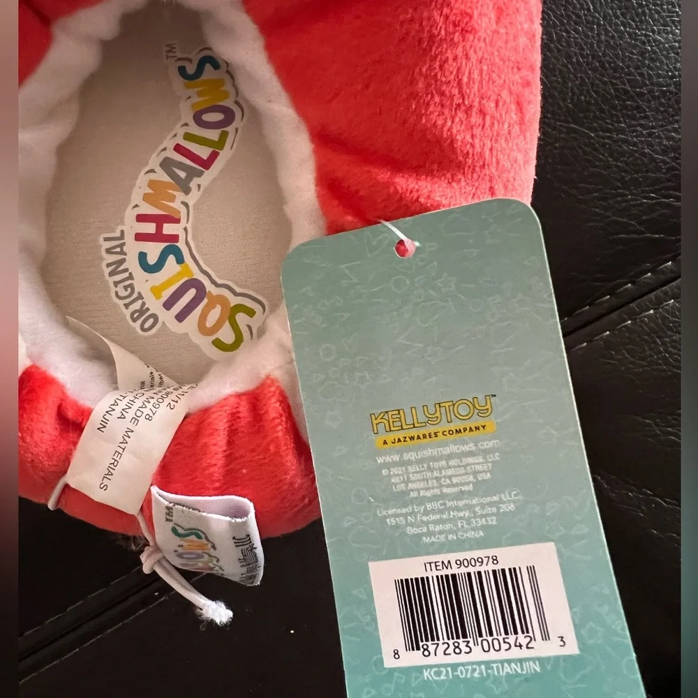 Santa Squishmallow Plush Slippers - Children or Even Adults - Size 13/1
